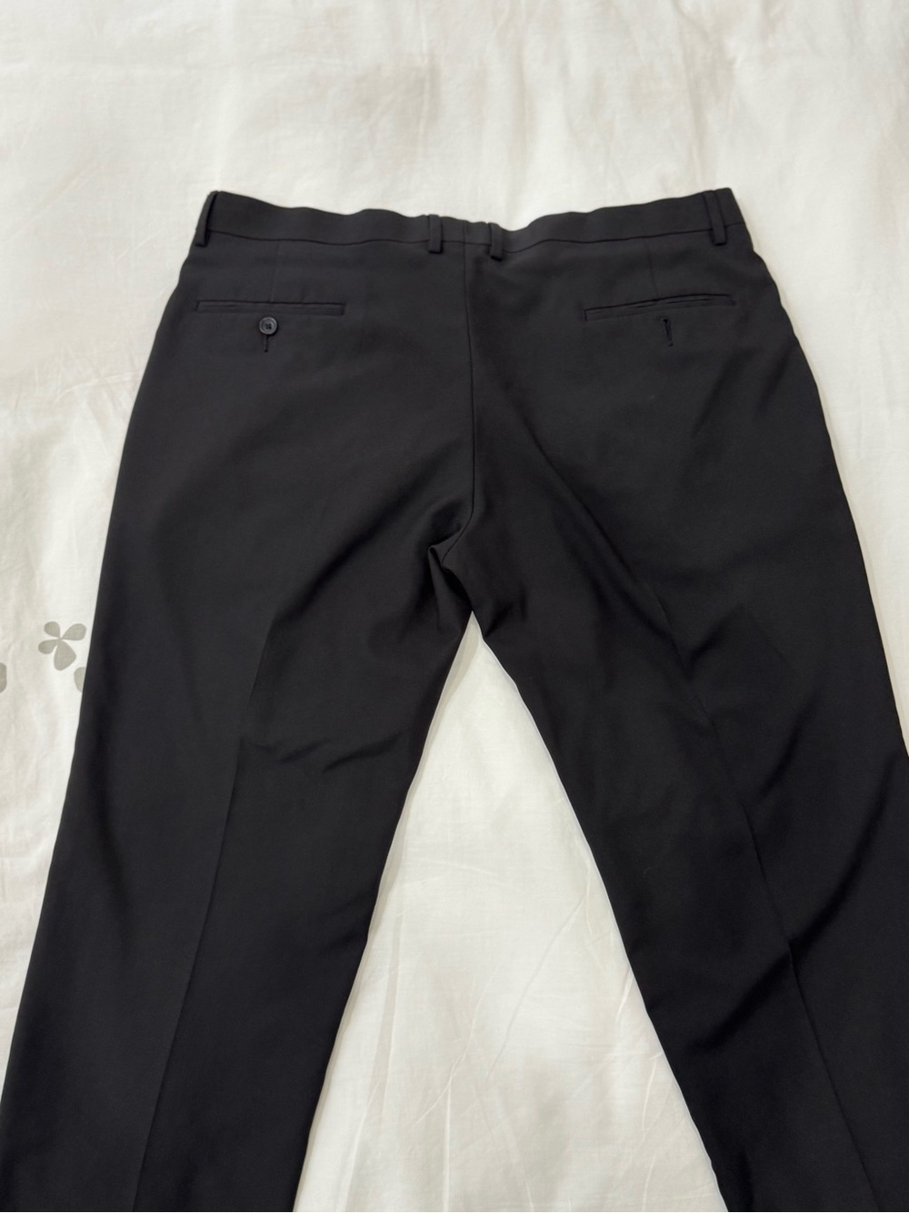 Haggar 40x30 Black Straight Fit Dress Pants